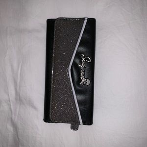 SOURPUSS WALLET BLACK/SILVER